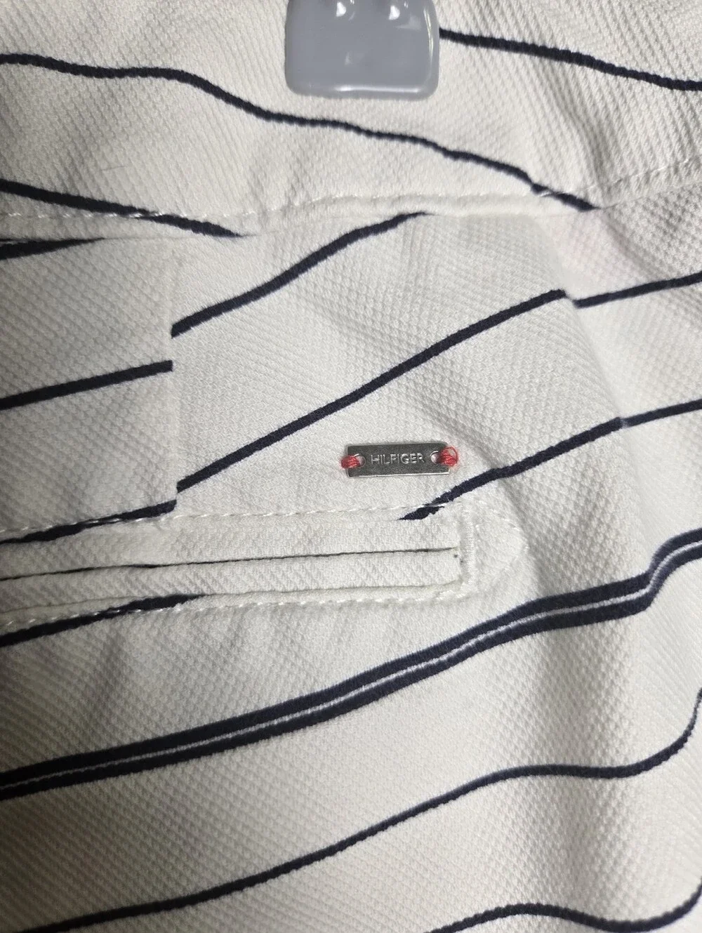 FALL SALE! Tommy Hilfinger Sailor Nautical Striped Shorts Size 12